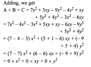 RS Aggarwal Class 6 Solutions Chapter 8 Algebraic Expressions Ex 8C Q8.1
