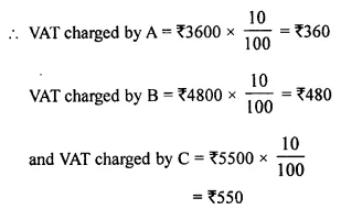Selina Concise Mathematics Class 10 ICSE Solutions Chapter 1 Value Added Tax Ex 1B 2.1