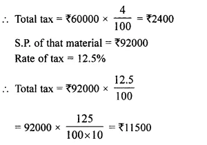 Selina Concise Mathematics Class 10 ICSE Solutions Chapter 1 Value Added Tax Ex 1B 3.1