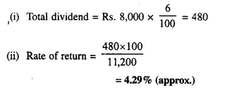 Selina Concise Mathematics Class 10 ICSE Solutions Chapter 3 Shares and Dividend Ex 3B 12.1