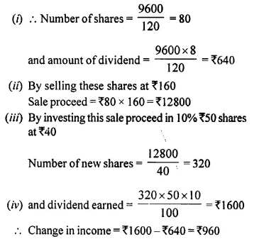 Selina Concise Mathematics Class 10 ICSE Solutions Chapter 3 Shares and Dividend Ex 3C 19.1