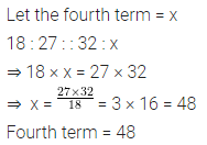 Selina Concise Mathematics Class 6 ICSE Solutions Chapter 12 Proportion 7