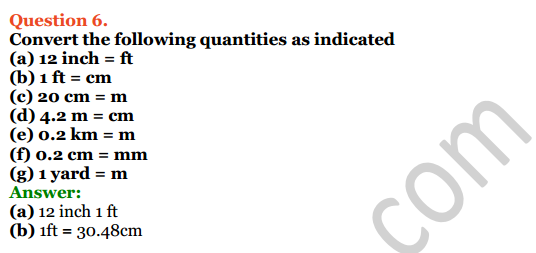 Selina Concise Physics Class 6 ICSE Solutions Chapter 2 Physical Quantities and Measurement 5