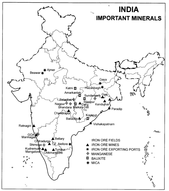 Class 10 Geography Chapter 5 Extra Questions and Answers Minerals and Energy Resources 2