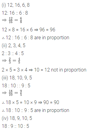 ML Aggarwal Class 6 Solutions for ICSE Maths Chapter 8 Ratio and Proportion Ex 8.2 4