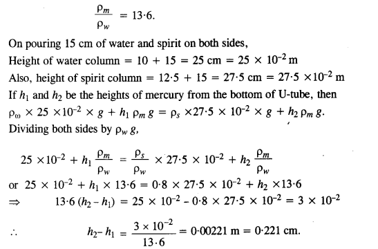 NCERT Solutions for Class 11 Physics Chapter 10 Mechanical Properties of Fluids 6