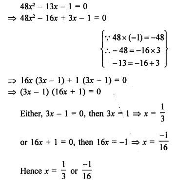 RS Aggarwal Class 10 Solutions Chapter 10 Quadratic Equations Ex 10A 22