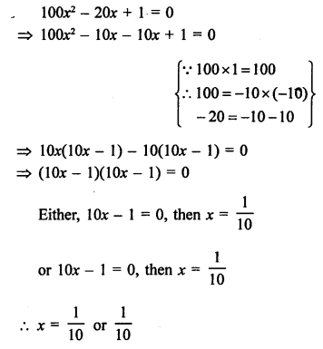 RS Aggarwal Class 10 Solutions Chapter 10 Quadratic Equations Ex 10A 41