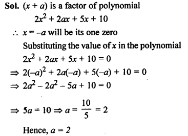 RS Aggarwal Class 10 Solutions Chapter 2 Polynomials Ex 2A 24