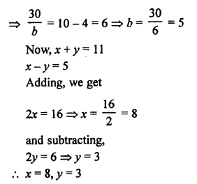 RS Aggarwal Class 10 Solutions Chapter 3 Linear equations in two variables Ex 3B 40