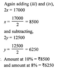 RS Aggarwal Class 10 Solutions Chapter 3 Linear equations in two variables Ex 3E 12