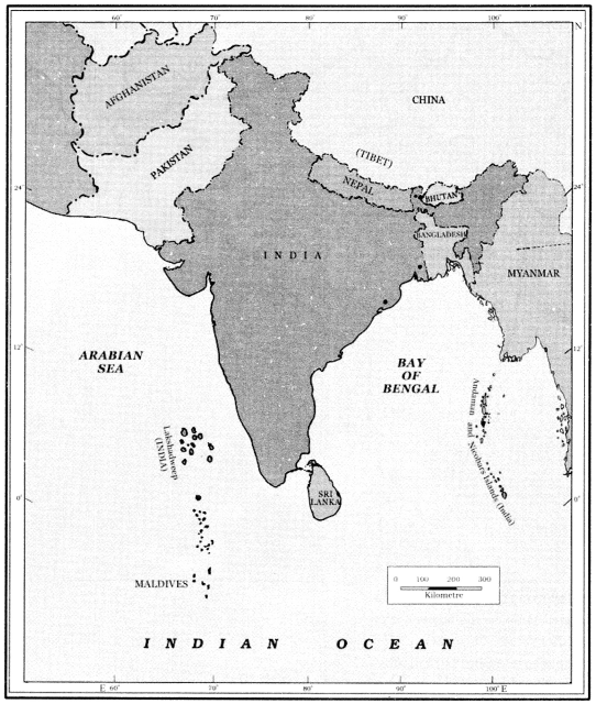 Class 6 Geography Chapter 7 Extra Questions and Answers Our Country India 1