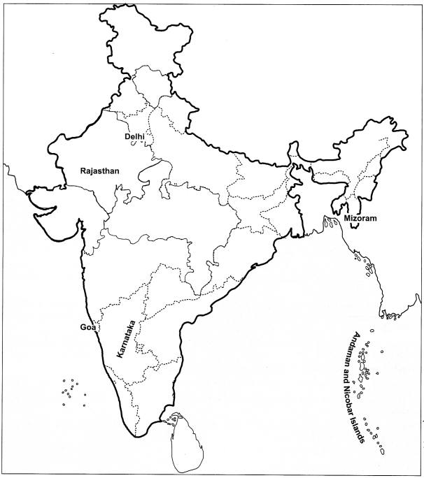 Class 6 Geography Chapter 7 Extra Questions and Answers Our Country India 3