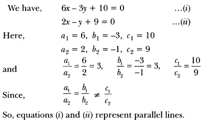 Pair of Linear Equations in Two Variables Class 10 Extra Questions Maths Chapter 3 with Solutions Answers 12