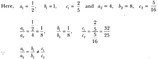 Pair of Linear Equations in Two Variables Class 10 Extra Questions Maths Chapter 3 with Solutions Answers 7