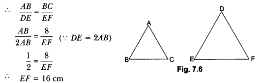 Triangles Class 10 Extra Questions Maths Chapter 6 with Solutions Answers 6