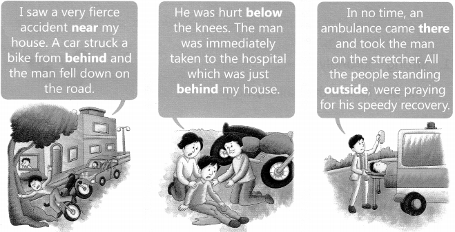 Adverbs of Place Worksheet Exercises for Class 3 CBSE with Answers 1
