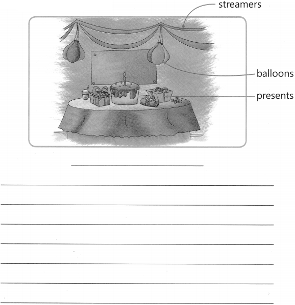 Picture Composition Worksheet Exercises for Class 2 Examples with Answers CBSE 6