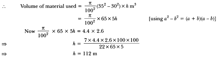 Surface Areas and Volumes Class 10 Extra Questions Maths Chapter 13 with Solutions Answers 19