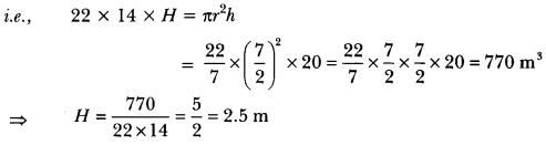 Surface Areas and Volumes Class 10 Extra Questions Maths Chapter 13 with Solutions Answers 32