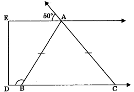 Triangles MCQ Class 9 Chapter 7 