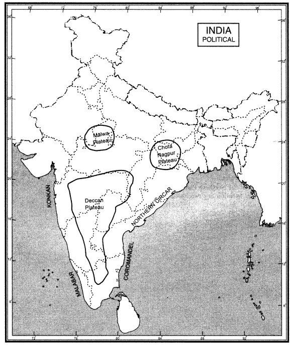 Class 9 Geography Chapter 2 Extra Questions Physical Features of India img-3