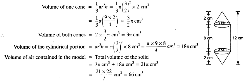 NCERT Solutions for Class 10 Maths Chapter 13 Surface Areas and Volumes Ex 13.2 2