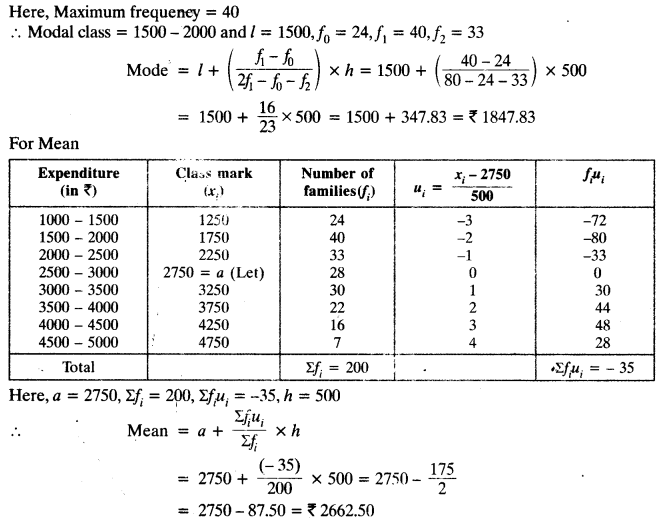 NCERT Solutions for Class 10 Maths Chapter 14 Statistics Ex 14.2 7