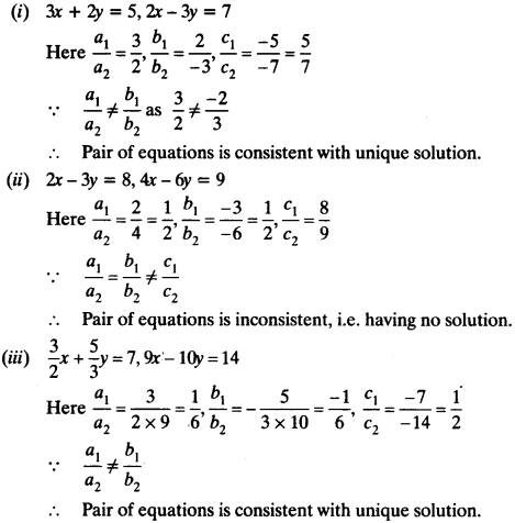 NCERT Solutions for Class 10 Maths Chapter 3 Pair of Linear Equations in Two Variables Ex 3.2 10