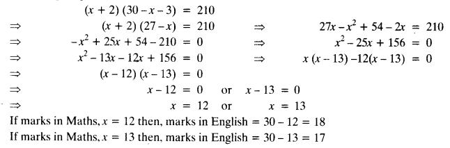 Class 10 4.3 Quadratic Equations