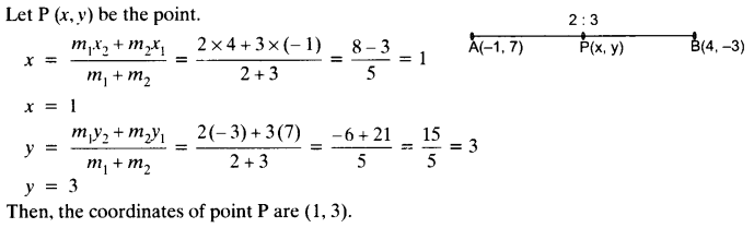 NCERT Solutions for Class 10 Maths Chapter 7 Coordinate Geometry Ex 7.2 1