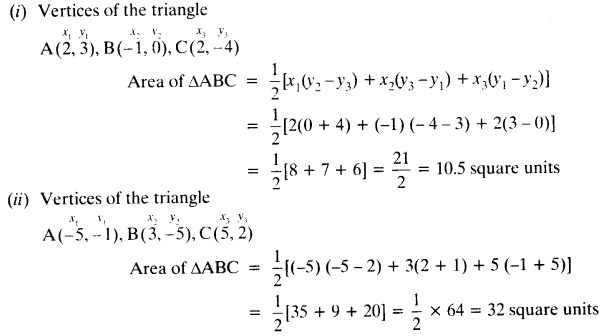 NCERT Solutions for Class 10 Maths Chapter 7 Coordinate Geometry Ex 7.3 1