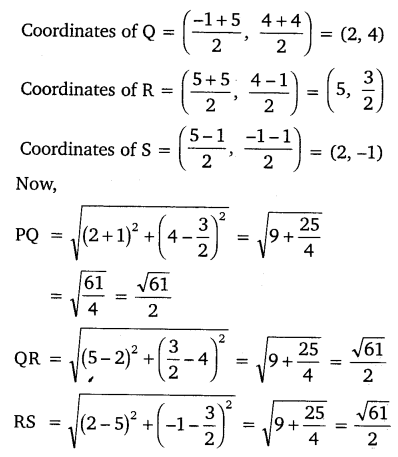 NCERT Solutions for Class 10 Maths Chapter 7 Coordinate Geometry Ex 7.4 19
