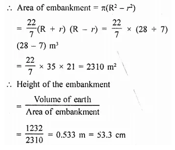 RD Sharma Class 9 Solutions Chapter 19 Surface Areas and Volume of a Circular Cylinder Ex 19.2 Q27.2