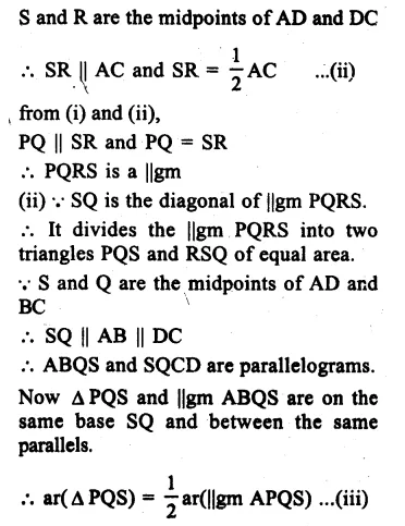 RS Aggarwal Class 9 Solutions Chapter 10 Area Ex 10A Q21.2