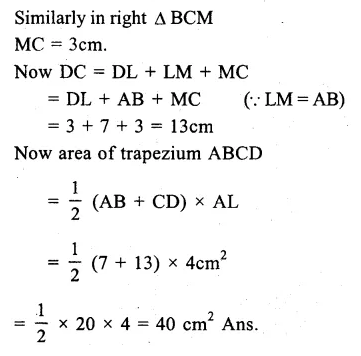 RS Aggarwal Class 9 Solutions Chapter 10 Area Ex 10A Q6.2