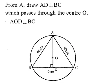 RS Aggarwal Class 9 Solutions Chapter 11 Circle Ex 11A Q19.1