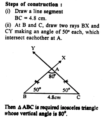 RS Aggarwal Class 9 Solutions Chapter 12 Geometrical Constructions Ex 12A Q9.2