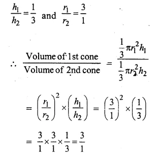RS Aggarwal Class 9 Solutions Chapter 13 Volume and Surface Area Ex 13C Q10.1