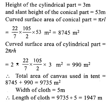 RS Aggarwal Class 9 Solutions Chapter 13 Volume and Surface Area Ex 13C Q11.2
