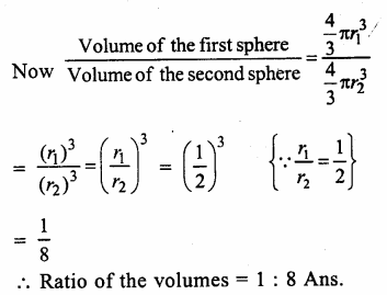 RS Aggarwal Class 9 Solutions Chapter 13 Volume and Surface Area Ex 13D Q8.2