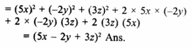 RS Aggarwal Class 9 Solutions Chapter 2 Polynomials Ex 2H Q5.1