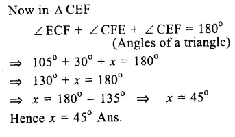 RS Aggarwal Class 9 Solutions Chapter 4 Lines and Triangles Ex 4C Q11.2