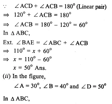 RS Aggarwal Class 9 Solutions Chapter 4 Lines and Triangles Ex 4D Q17.1