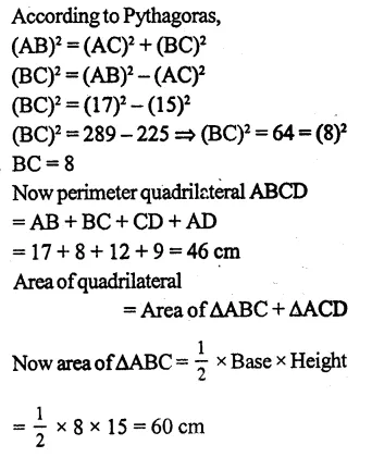 RS Aggarwal Class 9 Solutions Chapter 7 Areas Ex 7A Q19.2