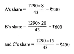 Selina Concise Mathematics Class 10 ICSE Solutions Chapter 7 Ratio and Proportion Ex 7A Q9.1