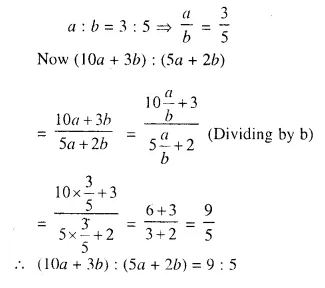 Selina Concise Mathematics Class 10 ICSE Solutions Chapter 7 Ratio and Proportion Ex 7D Q1.1