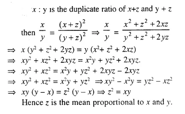 Selina Concise Mathematics Class 10 ICSE Solutions Chapter 7 Ratio and Proportion Ex 7D Q11.1