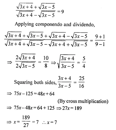 Selina Concise Mathematics Class 10 ICSE Solutions Chapter 7 Ratio and Proportion Ex 7D Q24.2