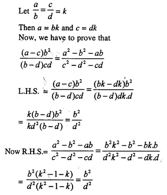 Selina Concise Mathematics Class 10 ICSE Solutions Chapter 7 Ratio and Proportion (Including Properties and Uses) Ex 7B Q13.1